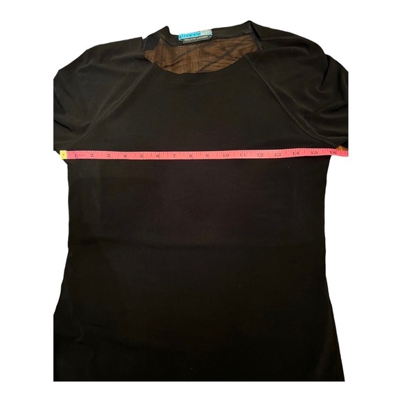 Alice + Olivia bodycon mesh back dress size M - Picture 6 of 12